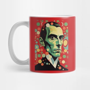 Count Vlad  -  Pop Art Portrait: Vampiric Chic in Pastel Tones Mug